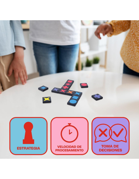 Juego de Lógica y Estrategia - Qwirkle - Lúdilo