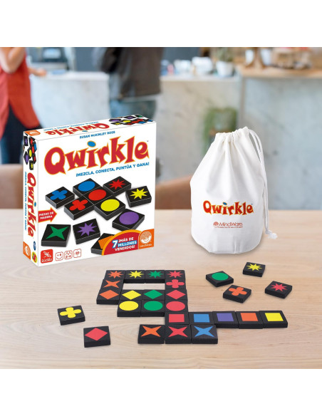 Juego de Lógica y Estrategia - Qwirkle - Lúdilo