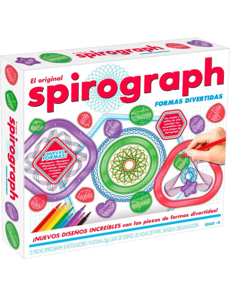 Juego de Manualidades - Sprirograph Formas Divertidas - Ludilo
