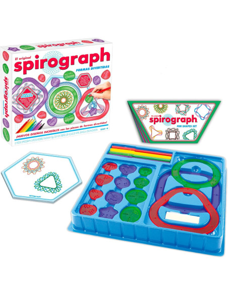 Juego de Manualidades - Sprirograph Formas Divertidas - Ludilo