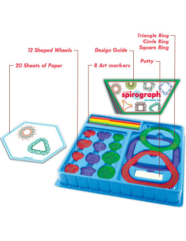 Juego de Manualidades - Sprirograph... Juego de Manualidades - Sprirograph...