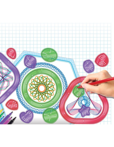 Juego de Manualidades - Sprirograph Formas Divertidas - Ludilo