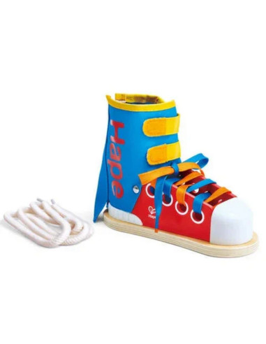 Juego de Motricidad - Aprende a Atar tus Cordones - Tie-It Lacing Sneaker - Hape