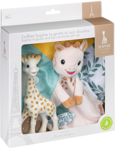 Sophie La Girafa y su Doudou - Set de Regalo para Bebés - Sophie 850806