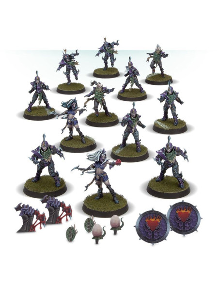 Dark elf blood bowl team the Naggaroth Nightmares - Warhammer 200-54
