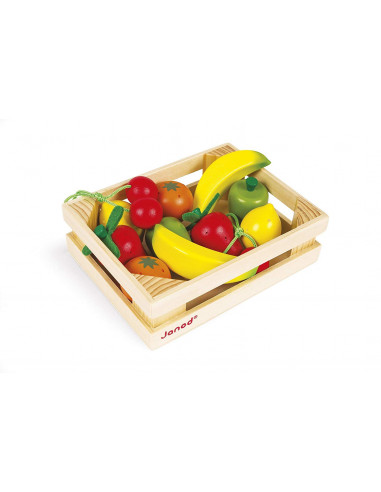 12 FRUTAS DE MADERA