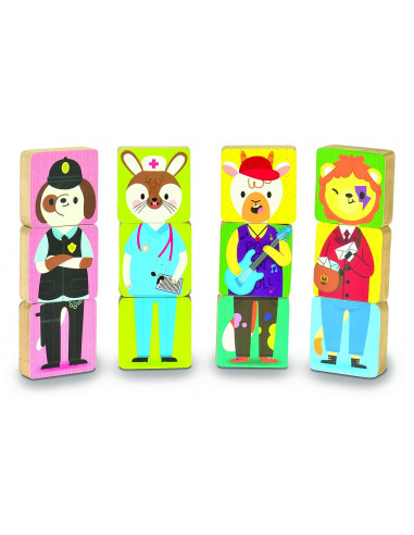 MIX AND MATCH MAGNETIC ANIMALS