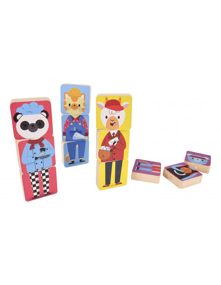 MIX AND MATCH MAGNETIC ANIMALS