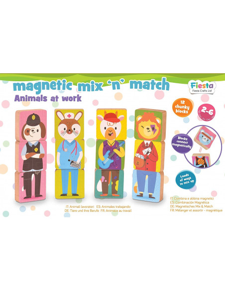 MIX AND MATCH MAGNETIC ANIMALS