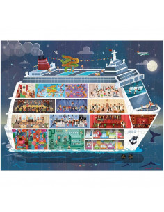 2 PUZZLES BARCO CRUCERO JANOD 2