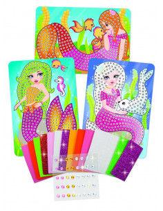 STICKS MOSAICS SIRENAS BRILLANTES