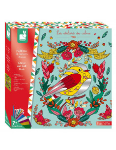 PURPURINA Y PAN DE ORO PÁJAROS - Janod