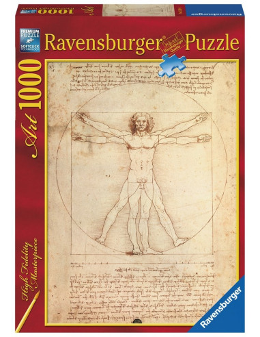 PUZLE DA VINCI: EL HOMBRE DE VITRUVIO (1000 PZAS) - Ravensburger