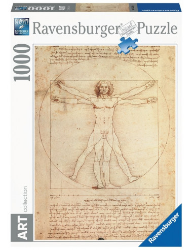PUZLE DA VINCI: EL HOMBRE DE VITRUVIO (1000 PZAS) - Ravensburger