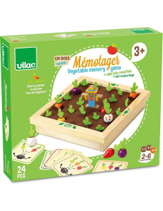 VEGETALES GARDEN MEMORY - Vilac