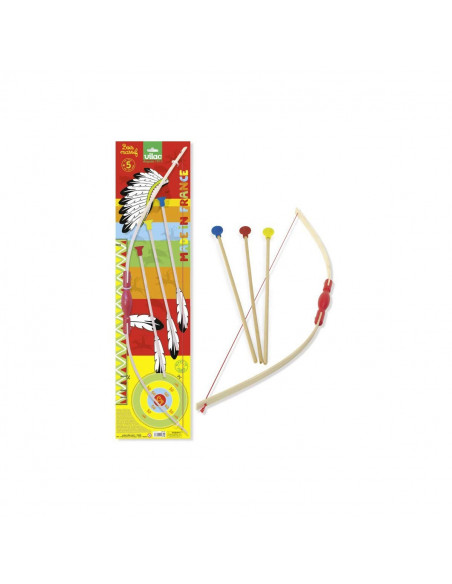 JUEGO DE MADERA CON ARCO Y FLECHAS - Vilac JUEGO DE MADERA CON ARCO Y FLECHAS - Vilac