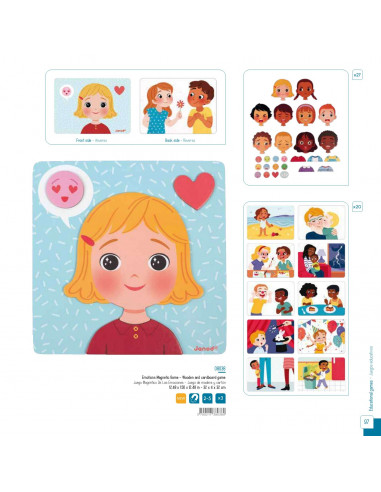 LAS EMOCIONES JUEGO MAGNETICO - Janod