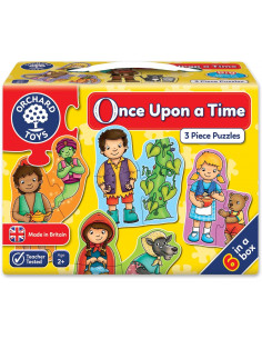 ONCE UPON A TIME 6 PUZZLES 3 PZAS - Orchard Toys