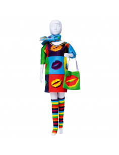 MANUALIDADES CREA TU PROPIA ROPA SALLY BESOS DISEÑO  - RODATOYS