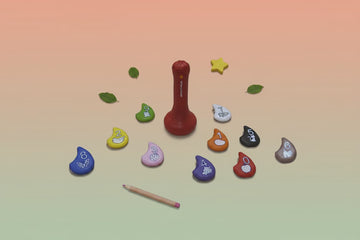 Juego Matemático Activity-Play con fichas numéricas de colores y lector electrónico, ideal para repasar matemáticas en verano jugando