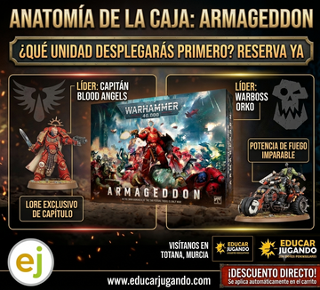 Warhammer 40,000 Armageddon: Reserva la nueva edición en Educar Jugando
