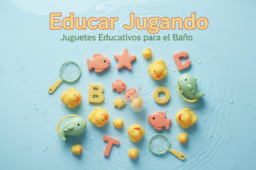 Juguetes de baño educativos para bebés y niños sin tóxicos | Educar Jugando