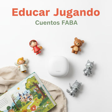 Cuentos y personajes FABA: altavoz sin pantallas para niños desde 18 meses | Educar Jugando