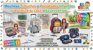 Mochilas estuches y portatodos