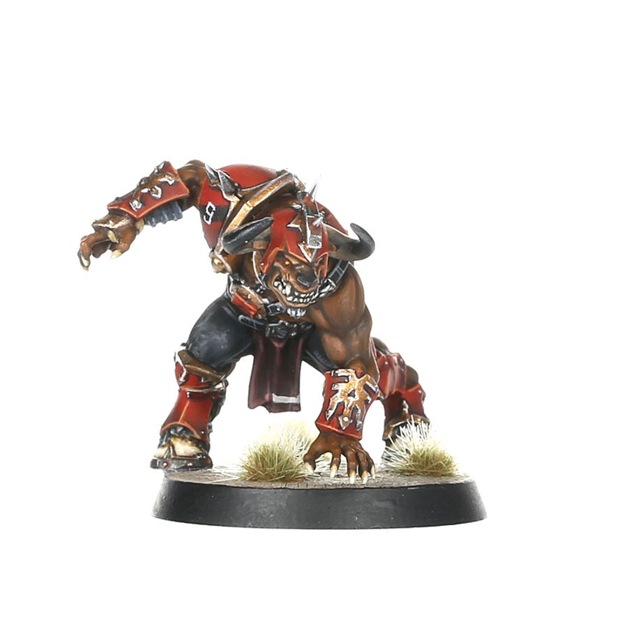 Bloodseekers Khorne Blood Bowl miniaturas plástico sin montar detalle