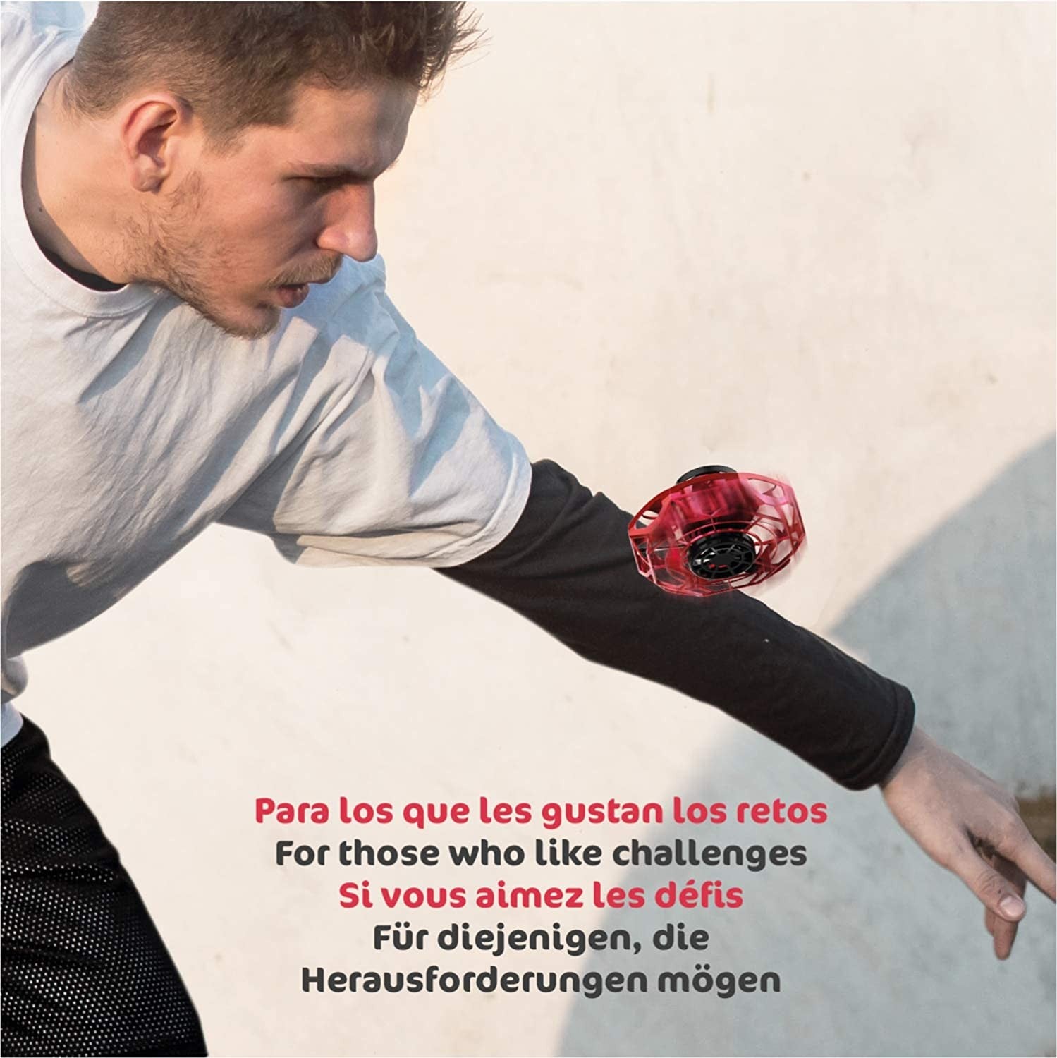 NUEVA PEONZA VOLADORA CON LUCES LED - Juega conmigo