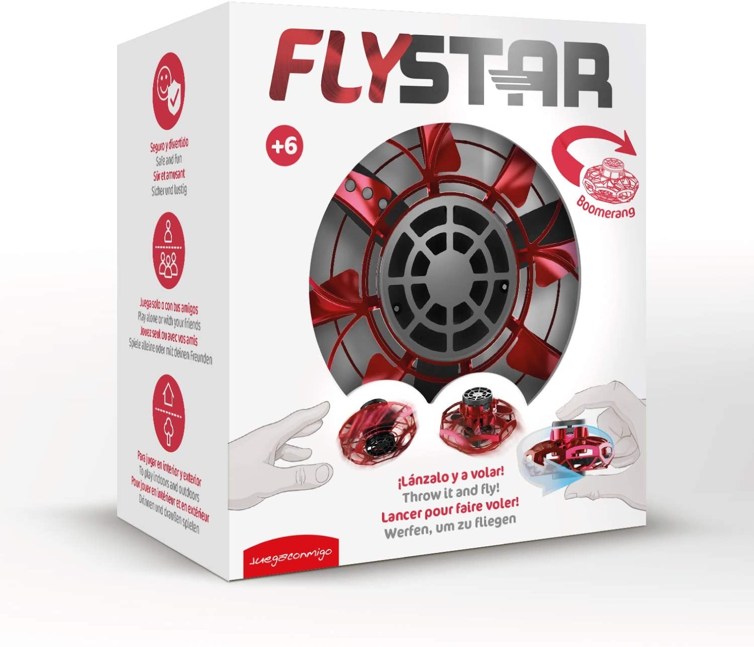 NUEVA PEONZA VOLADORA CON LUCES LED - Juega conmigo