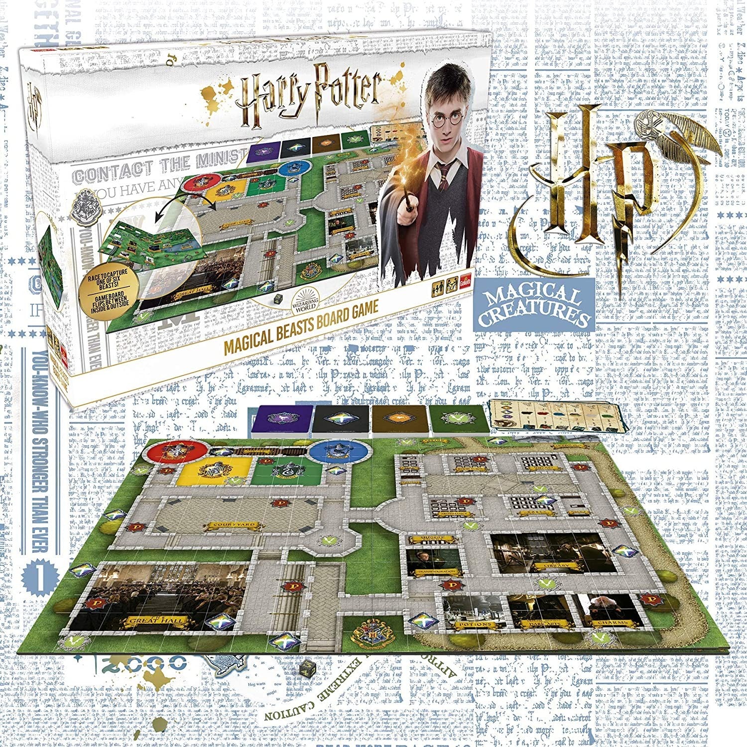 MAGICAL BEASTS BOARD HARRY POTTER - Goliath