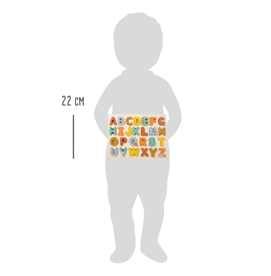 PUZLE ABC SAFARI - Small foot