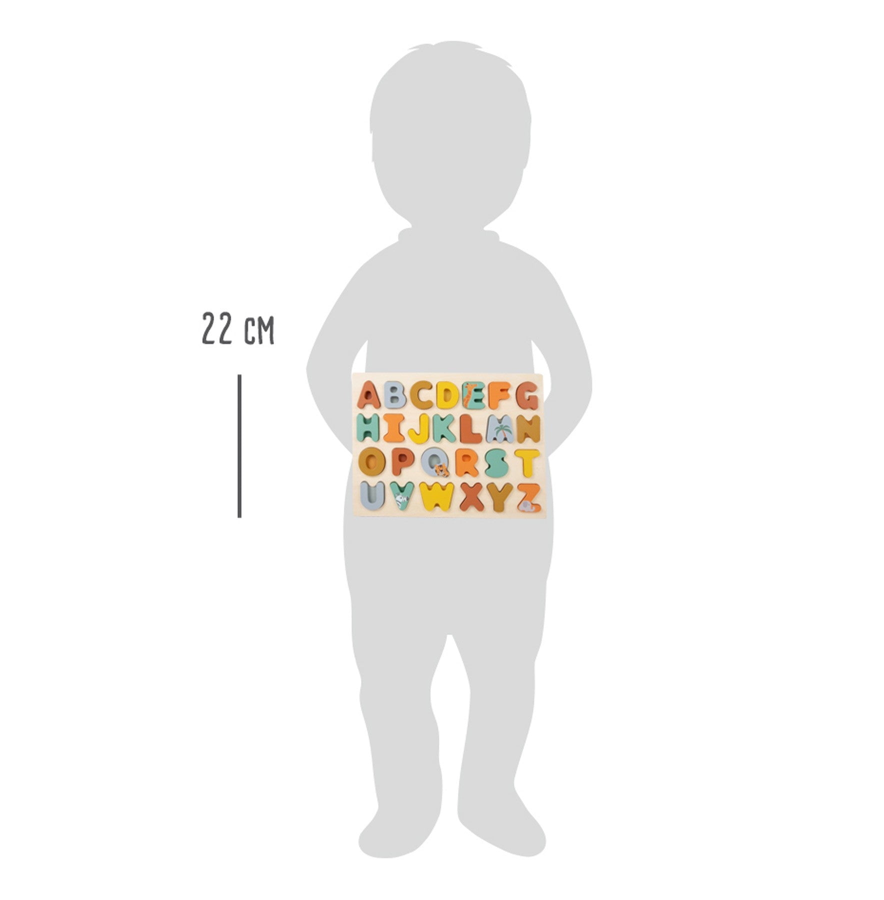 PUZLE ABC SAFARI - Small foot