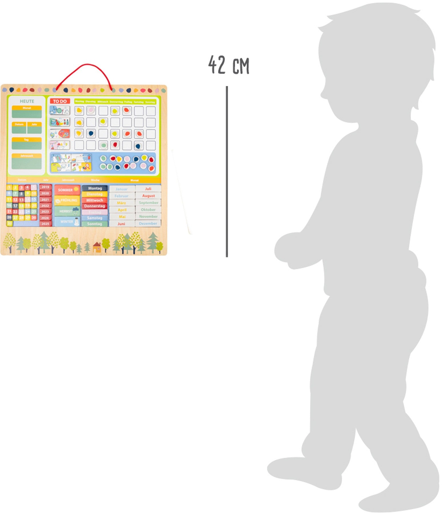 PLANIFICADOR SEMANAL MAGNETICO - Small foot