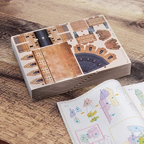 World Brands- Harry Potter-Castillo de Hogwarts Puzzles 3D, Kit de Construcción, Multicolor (Cubic Fun DS1013H)