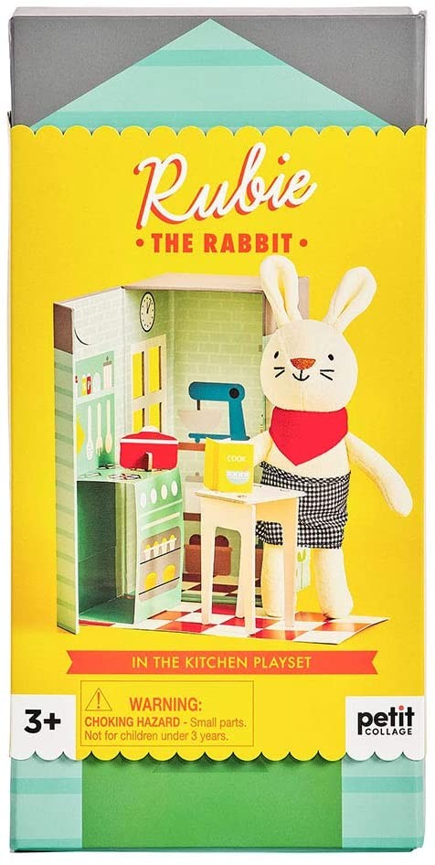 Peluche Ruby the Rabbit - Juguete Suave y Encantador de Petit Collage