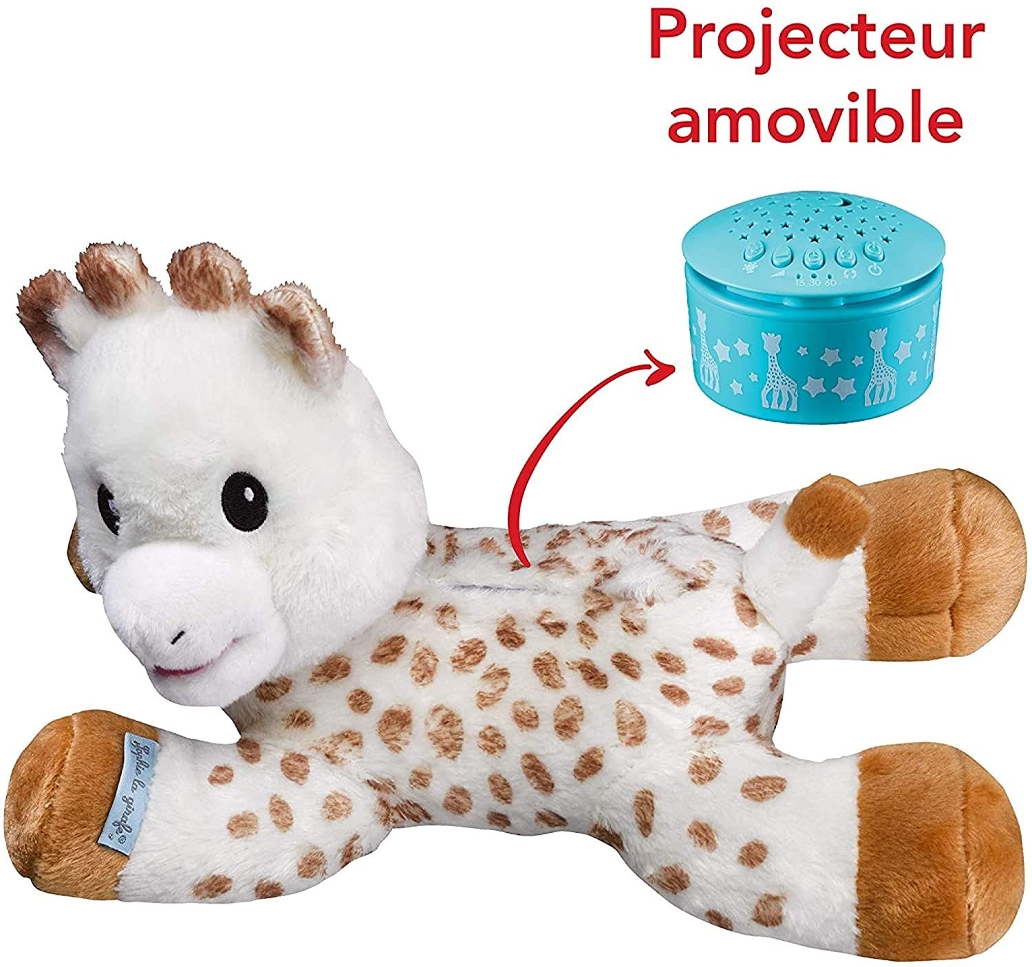 Peluche nocturno - Sophie la Girafa