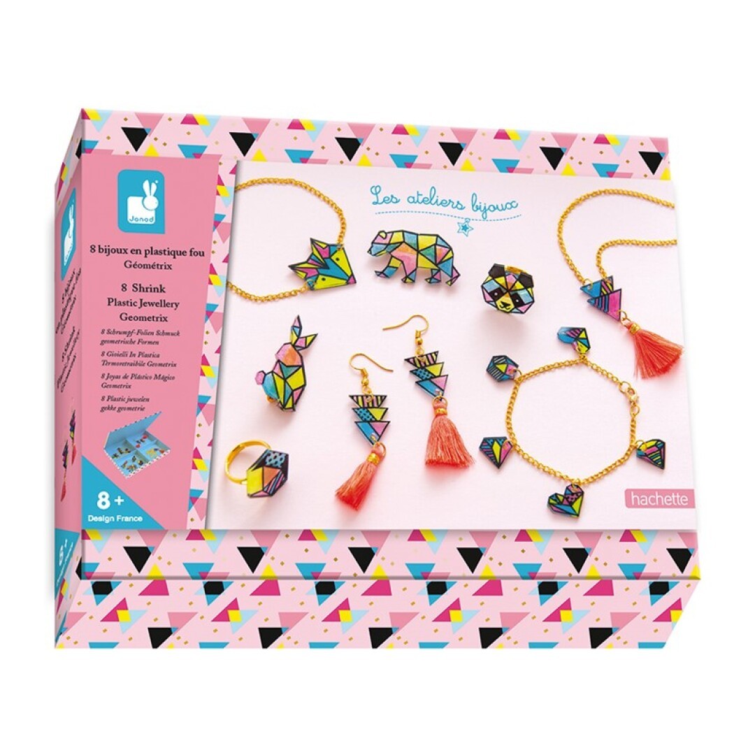 Juego de manualidades joyeria termorretractil de plastico - Janod J07909