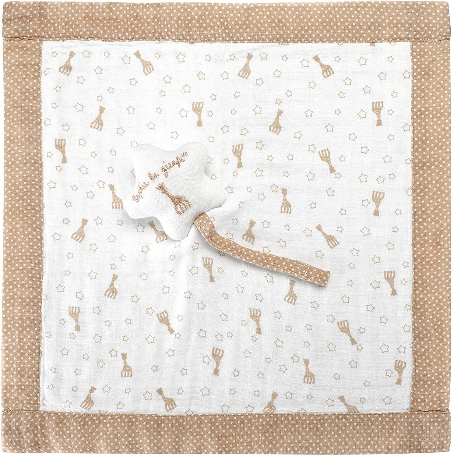 DOUDOU 100% ALGODON BIO - Sophie la Girafe