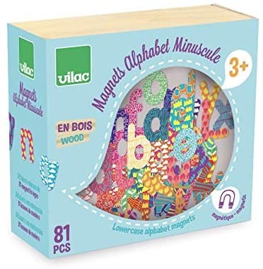 LETRAS MAGNETICAS MINUSCULAS - Vilac