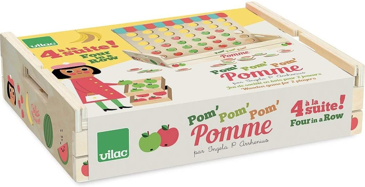 CUATRO EN RAYA FRUTAS - Vilac