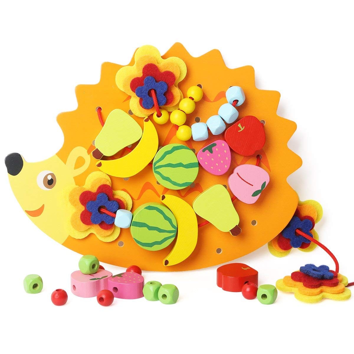 GORDON HEDGEHOG LACING BEADS - Top Bright