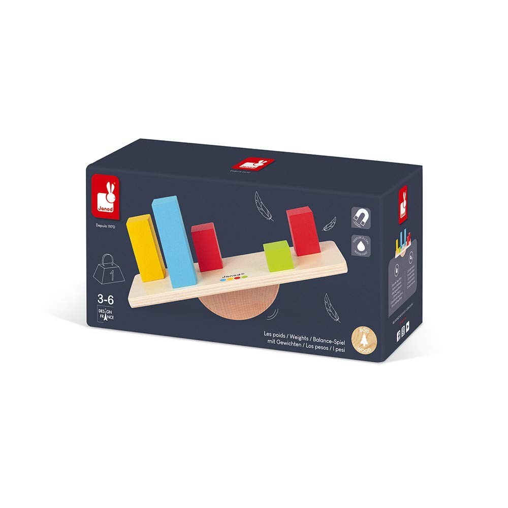 Juego de equilibrio los pesos Essentiel - Janod J05063d