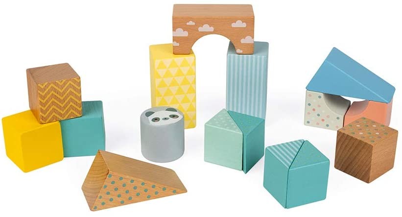 CARRITO CON CUBOS PARA PASEAR- Janod