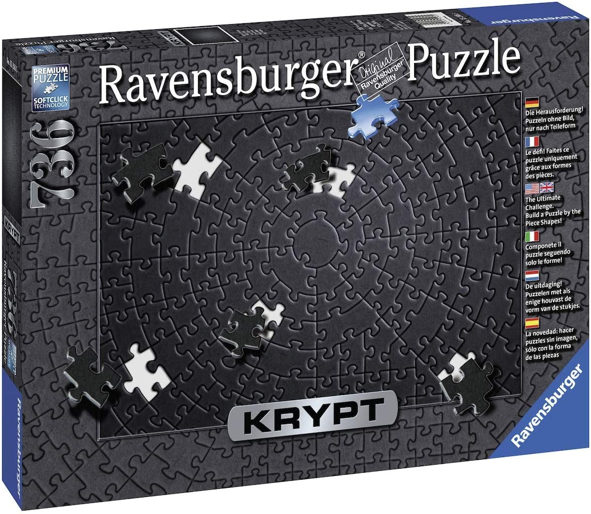 KRYPT BLACK 736 PIEZAS - Ravensburger