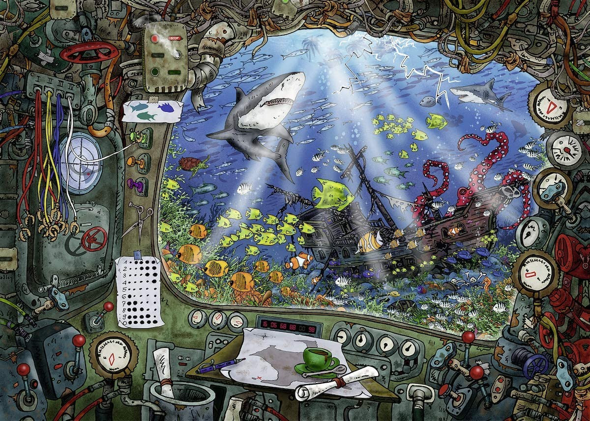 PUZZLE SUBMARINO - Ravensburger