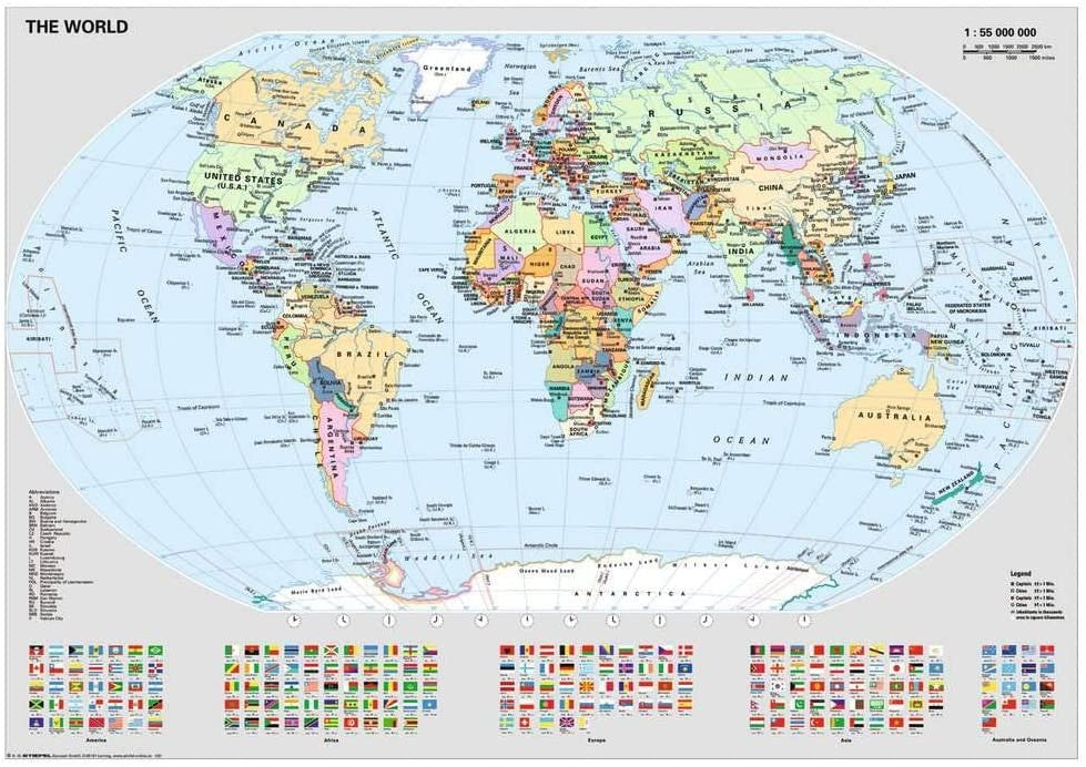 PUZLE MAPA MUNDI POLÍTICO -Ravensburger