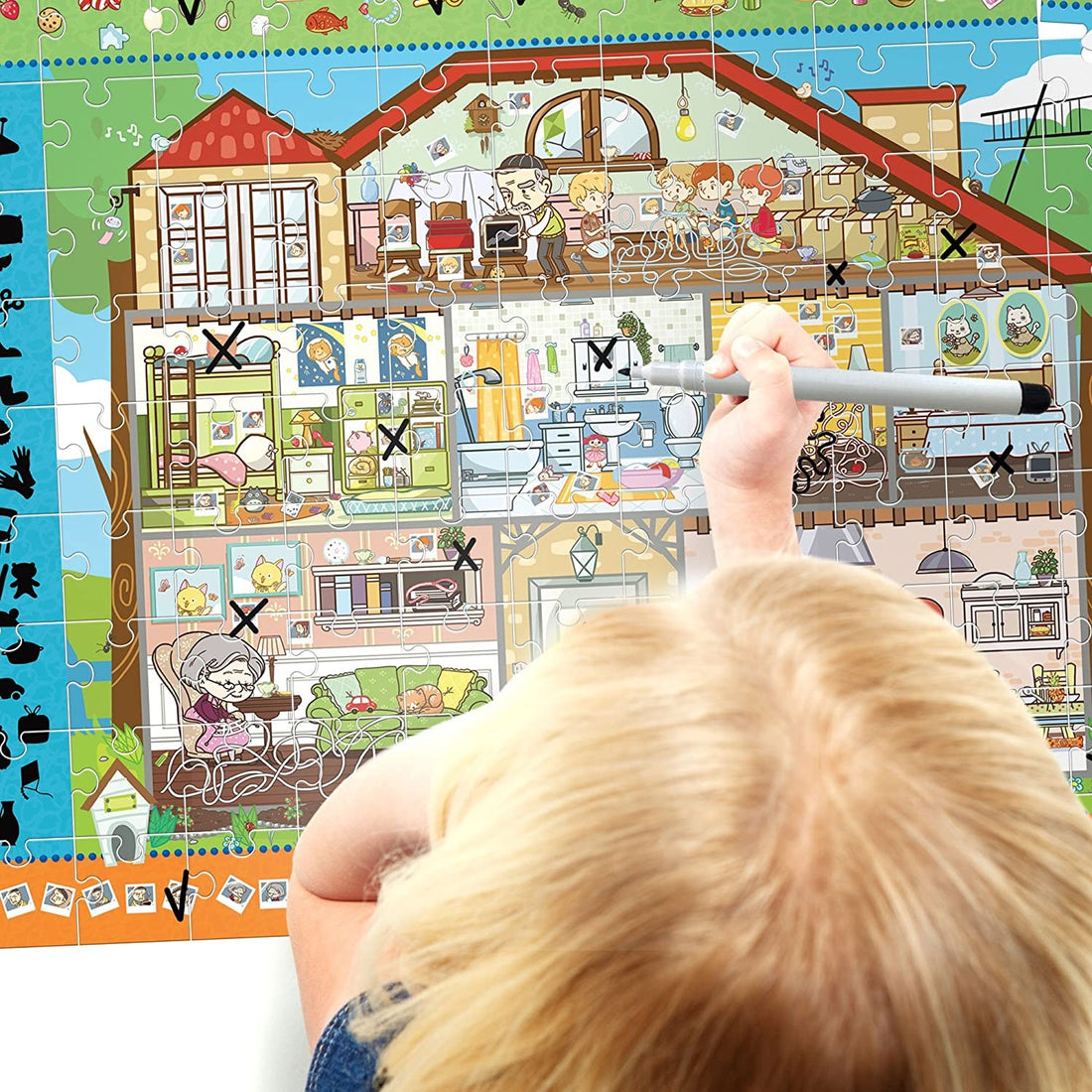 BRAIN PUZZLE TINER OBSERVACION Y CONCENTRACION - Headu