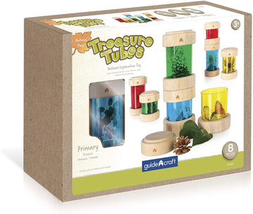 TUBOS TESOROS PRIMARY 8 PIEZAS - Guidecraft